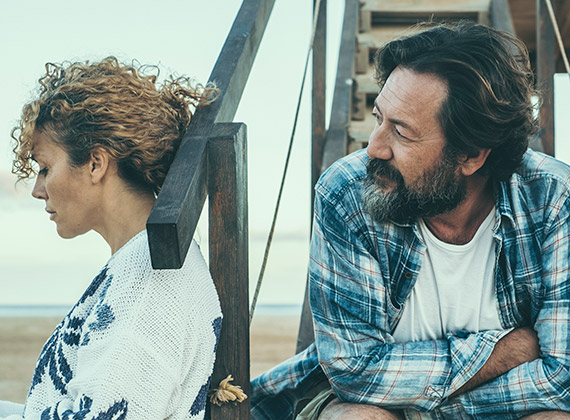 Couple Situation separating consciously