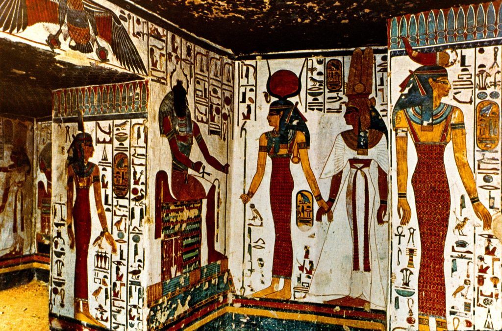 egypt wall paintings