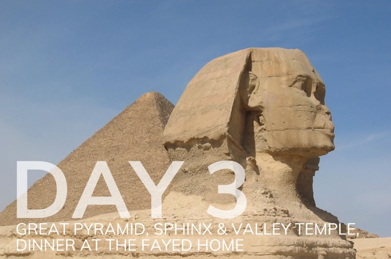 Egypt Itinerary Day 3