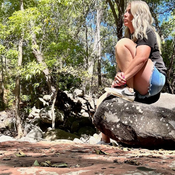 I was able to release my fear during my sedona woman's retreat