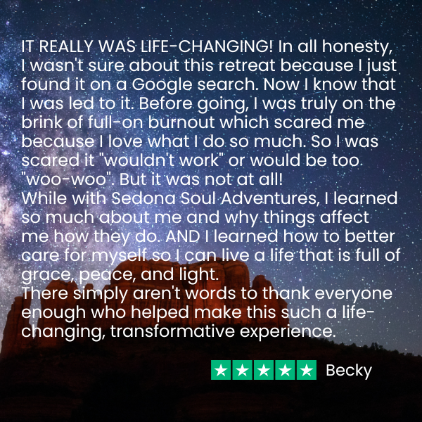 Sedona Soul Adventures Testimonial