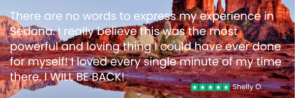 SSA Testimonial - Shelly O Shelly says her Soul Adventure "was the most powerful and loving thing I could have ever done for myself."