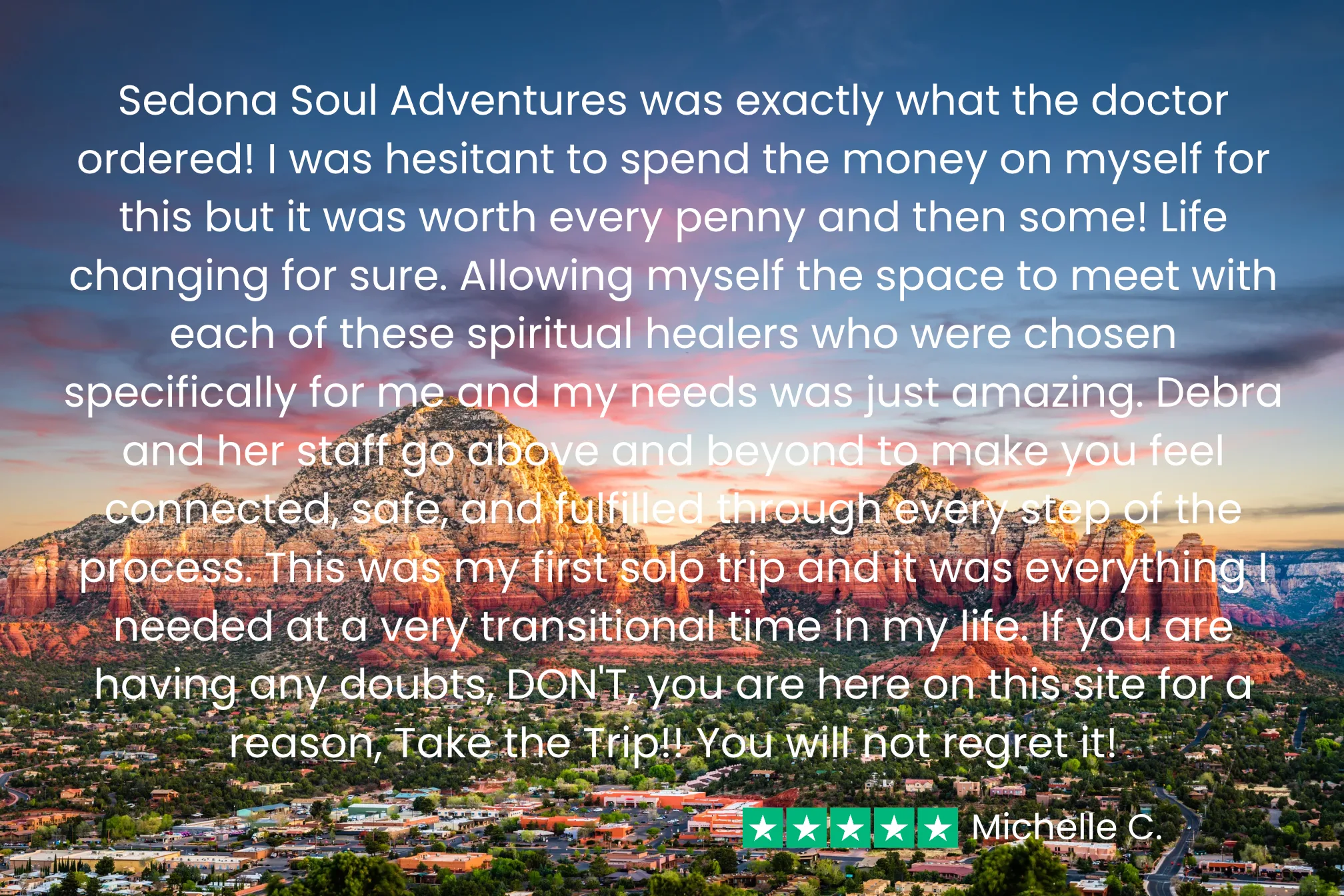 Sedona Soul Adventures Testimonial